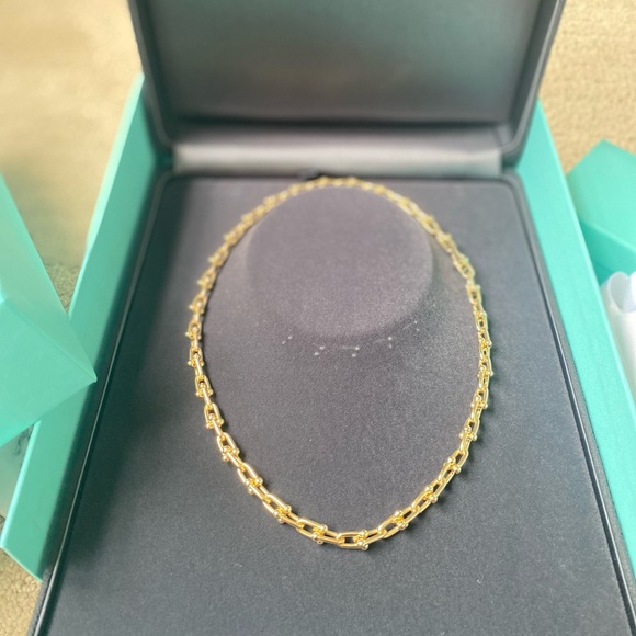 Brand NEW Tiffany HardWear Medium Link Necklace
in Yellow Gold - Picture 7 of 12